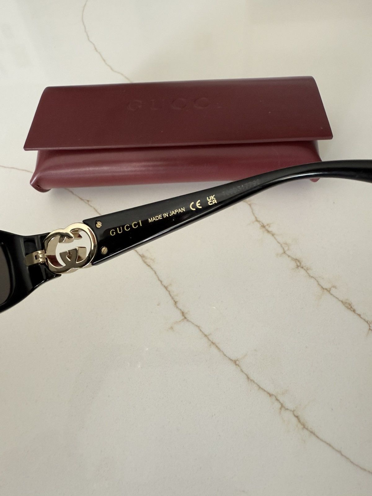 Gucci Unisex Gucci glasses Size ONE SIZE - 4 Thumbnail