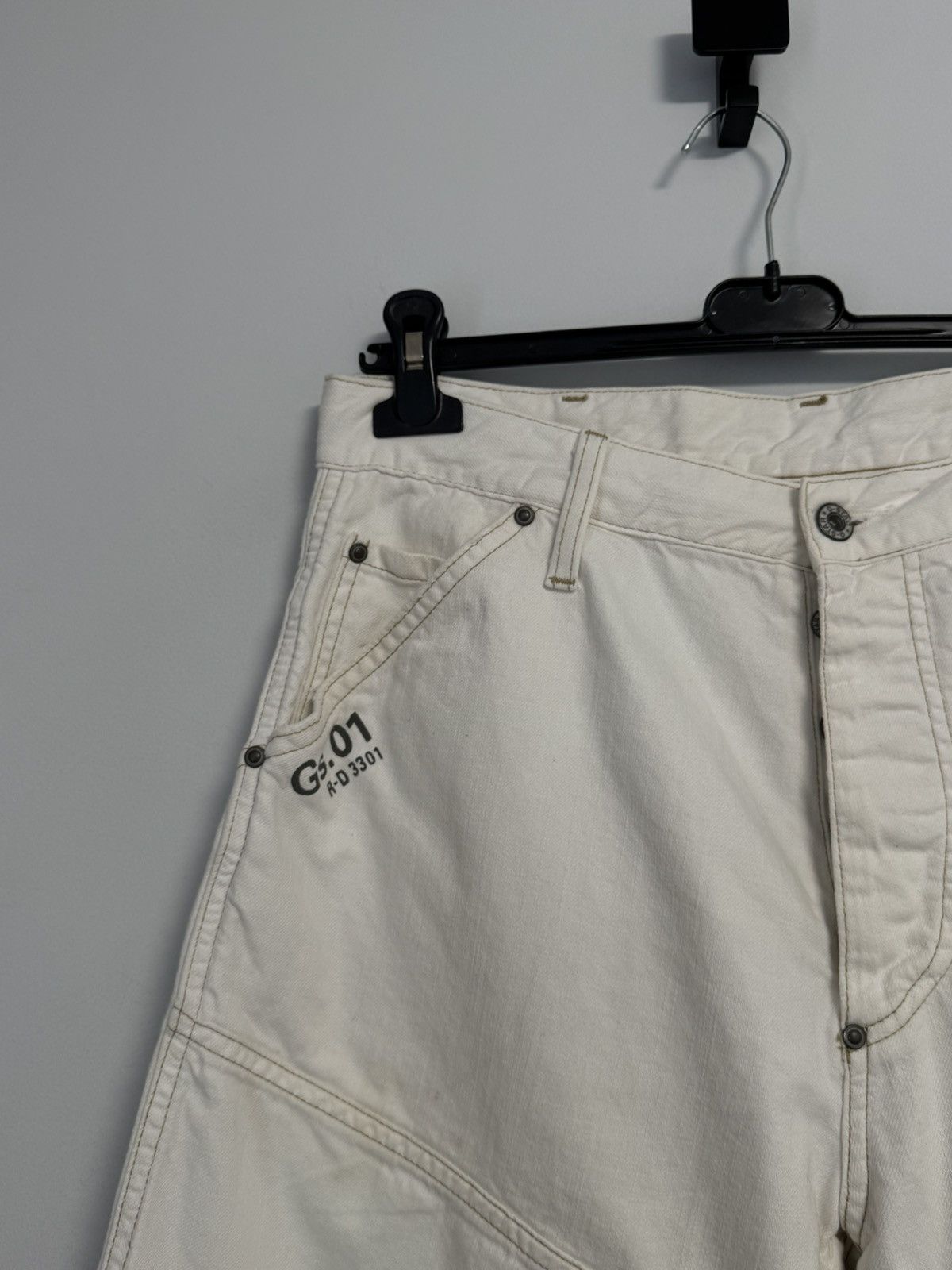 G-Star G star Raw Pants Vintage Big Logo 90’s Size US 33 - 12 Thumbnail