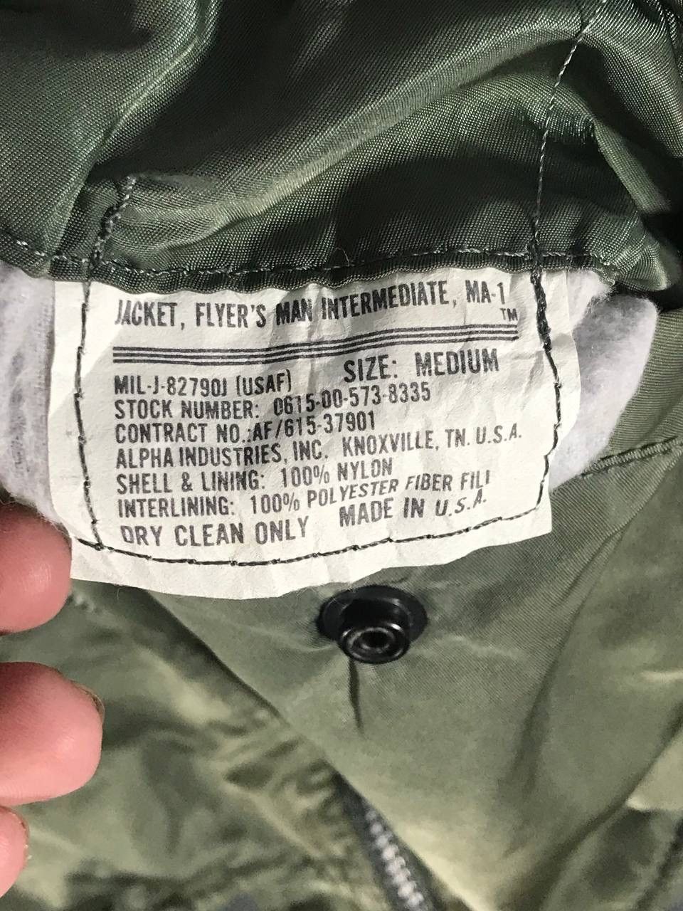 Alpha Industries × Vintage Vintage alpha flight jacket fire fighter army military Size US M / EU 48-50 / 2 - 9 Thumbnail
