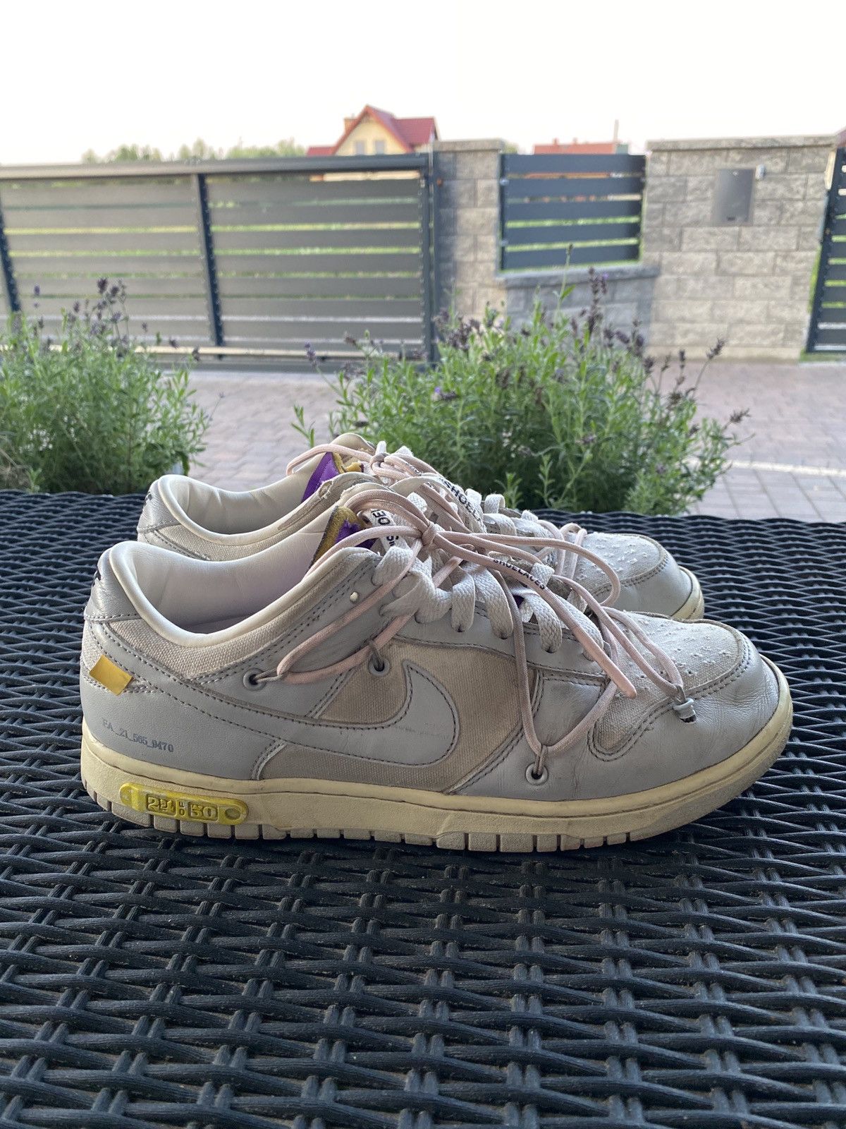 Nike × Off-White Nike dunk off white lot 24 Size US 9.5 / EU 42-43 - 10 Thumbnail