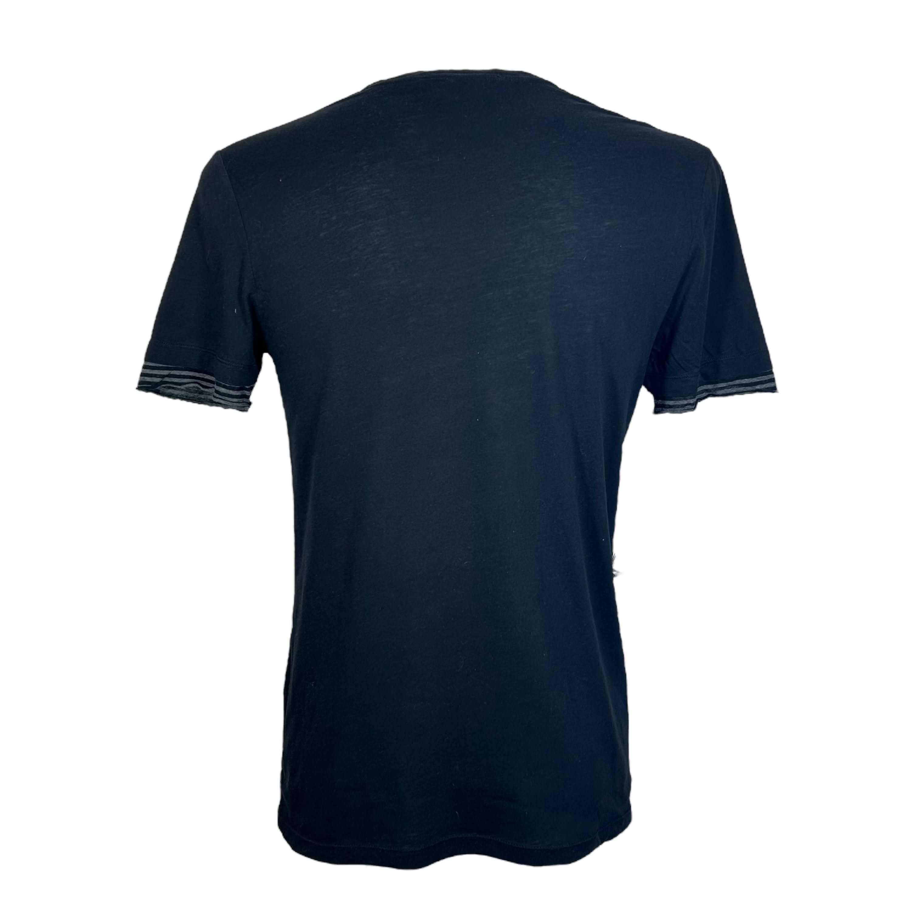 Neil Barrett Neil Barrett Black Cotton T-shirt Men's Size Small Size US S / EU 44-46 / 1 - 2 Thumbnail