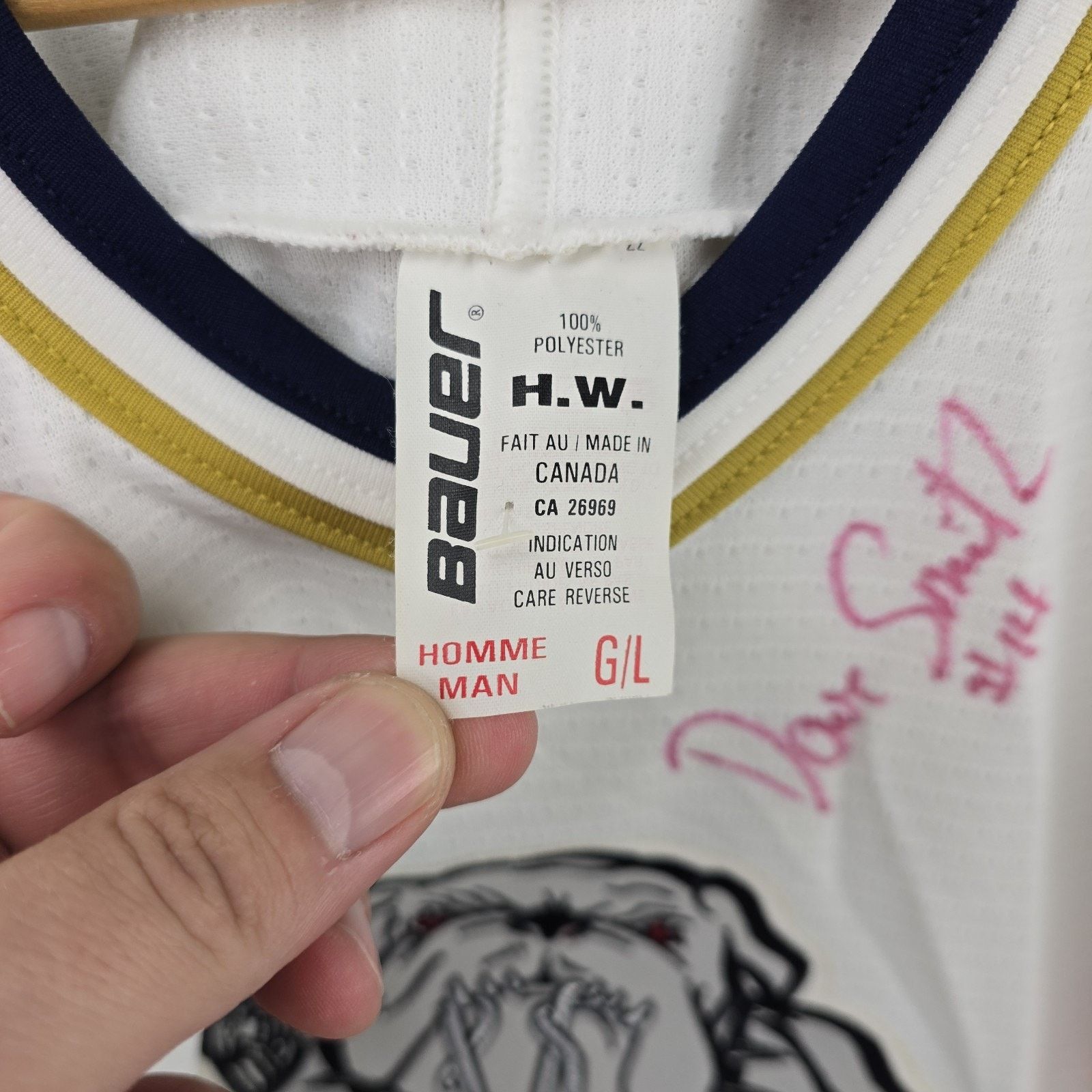Other Vitg Long Beach Ice Dogs Minor League Hockey Jersey L Auto Size US L / EU 52-54 / 3 - 3 Thumbnail