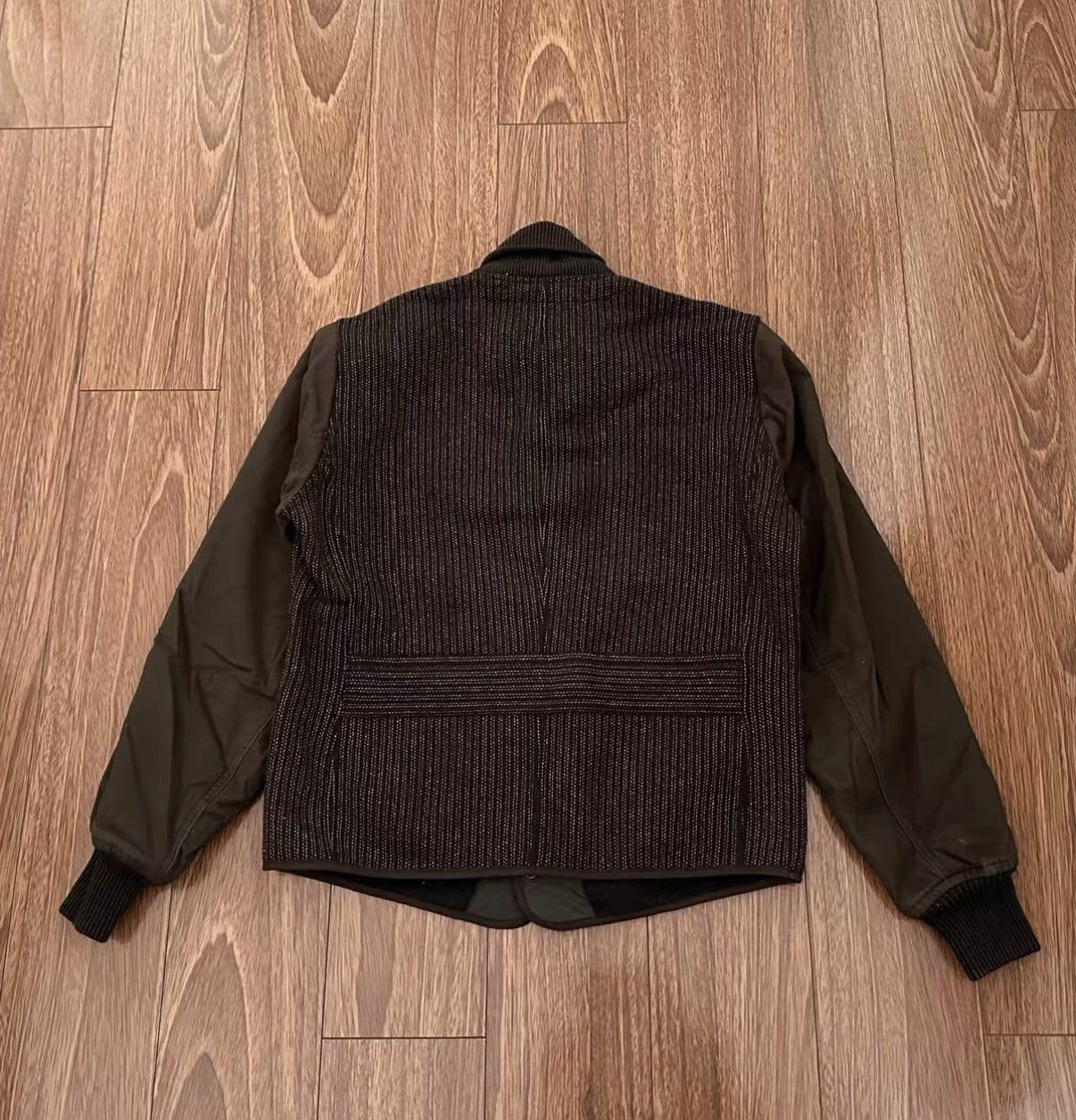 RRL Ralph Lauren RRL Double RL Patchwork BBJ fabric baseball jacket Size US S / EU 44-46 / 1 - 2 Thumbnail