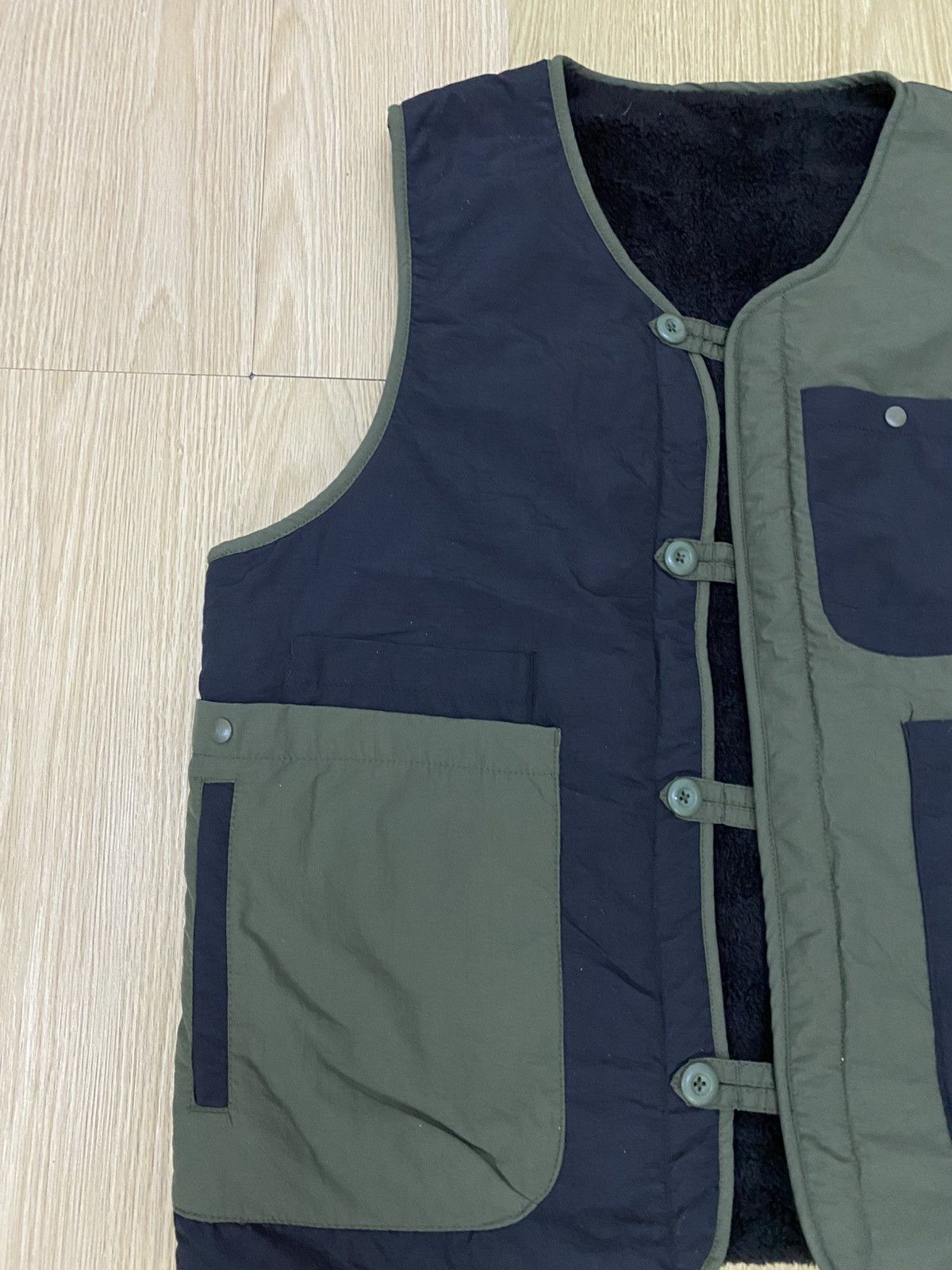 Japanese Brand Unbrand inner fleece vest jacket Size US L / EU 52-54 / 3 - 3 Thumbnail