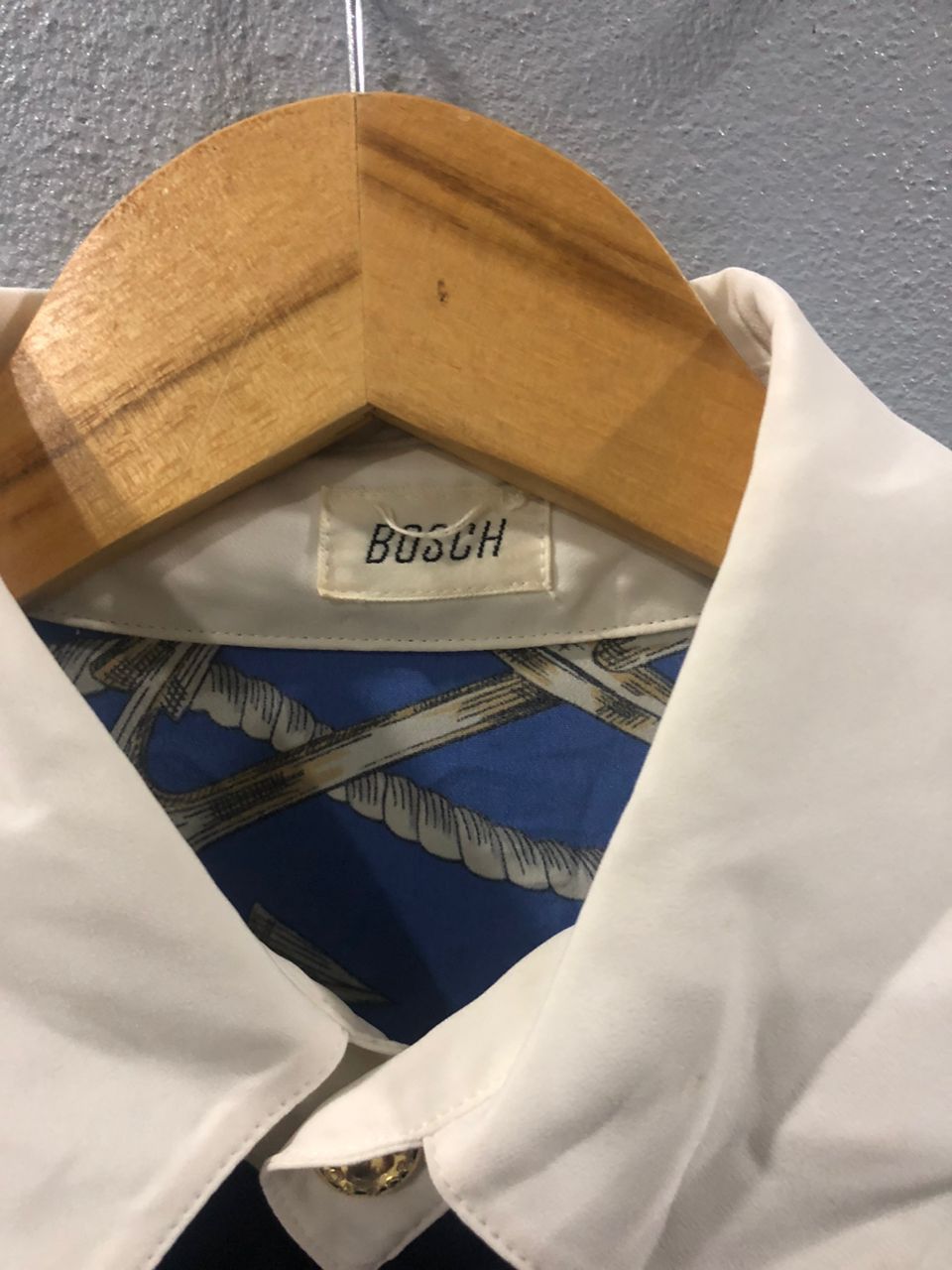Designer Vintage BOSCH Japan Baroque Nautical Shirt Size US M / EU 48-50 / 2 - 5 Thumbnail