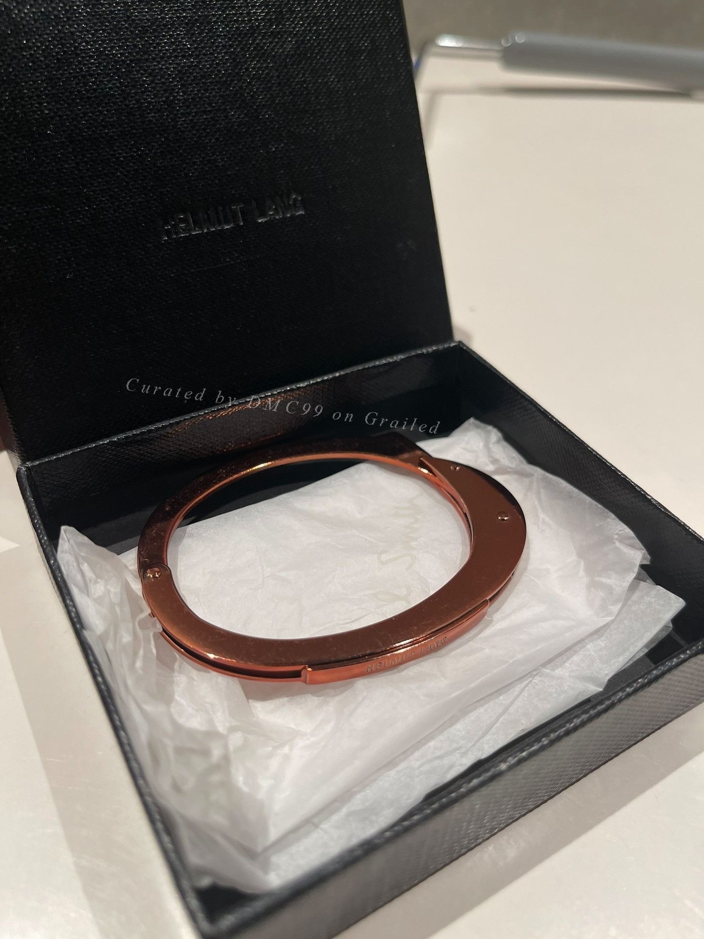 Helmut Lang Helmut Lang 04ss Handcuff Bracelet Size ONE SIZE - 1 Thumbnail