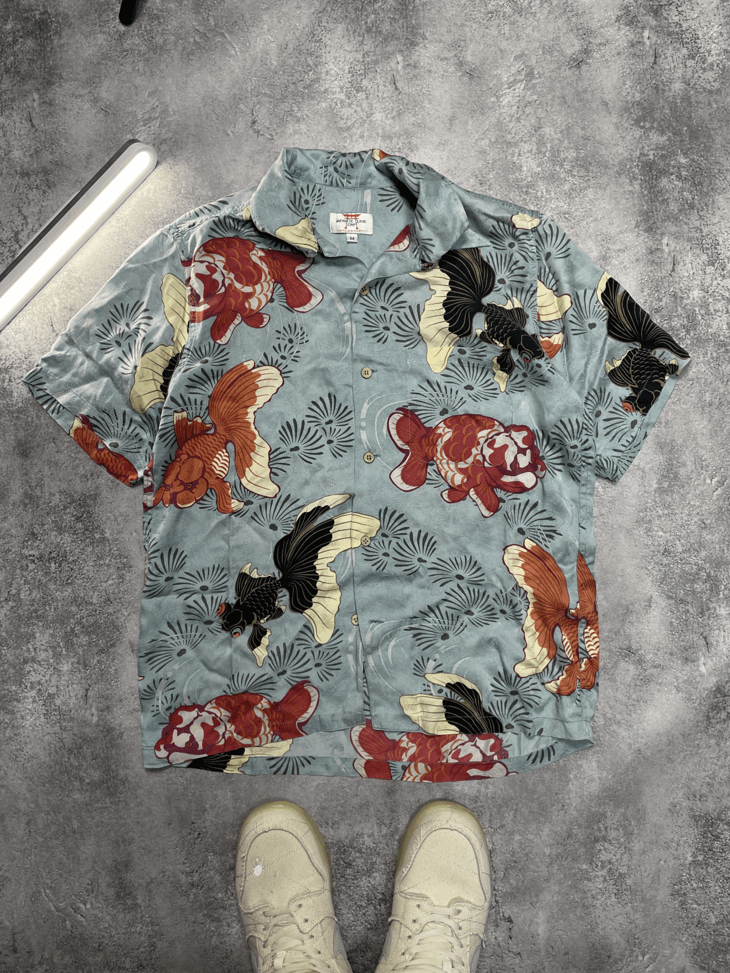 Japanese Brand Vtg Archive Japanese Script Rayon S/S Shirt Aloha Size US M / EU 48-50 / 2 - 1 Thumbnail