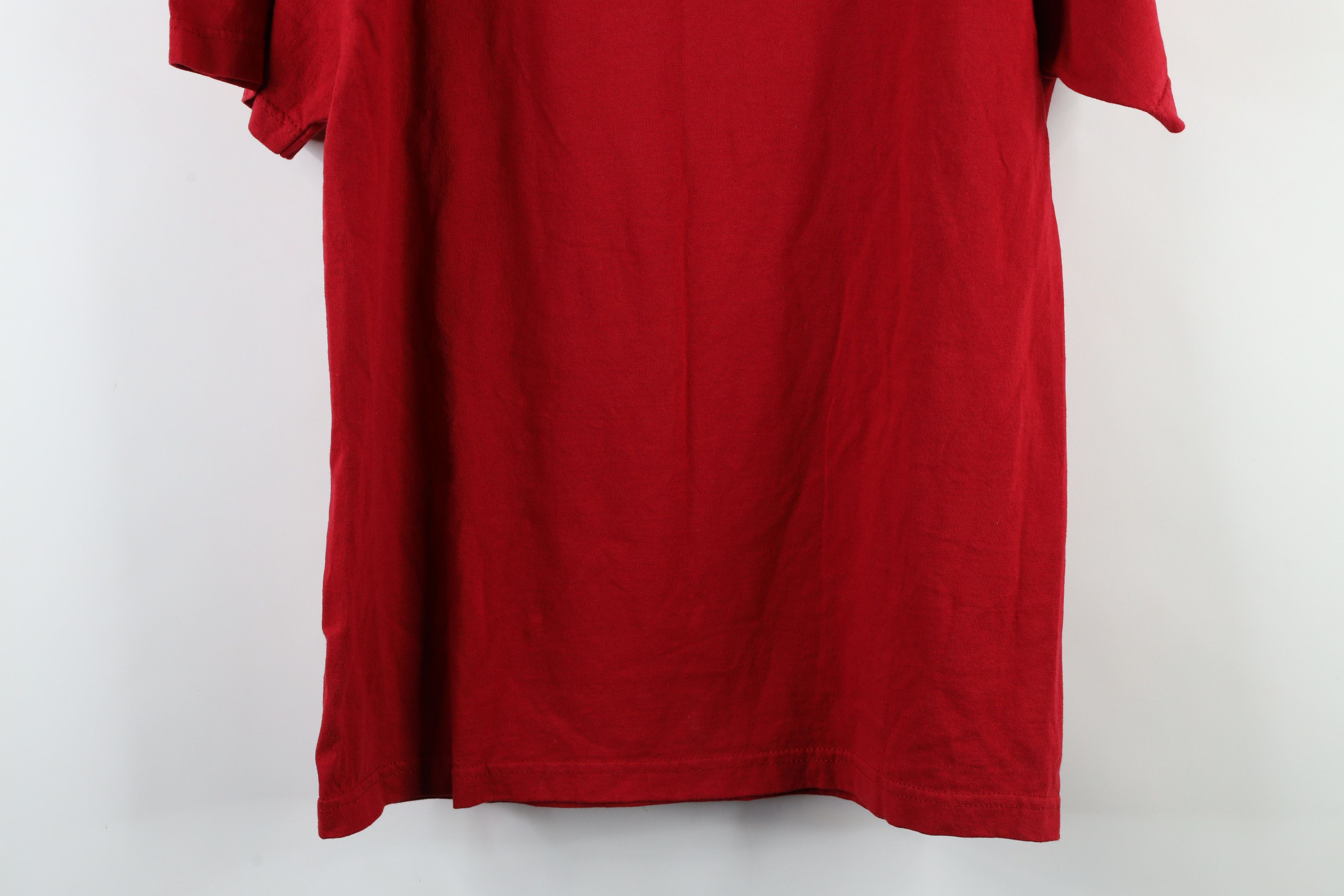 Vintage Vintage 90s Indiana University IU Hoosiers Football T-Shirt Size US L / EU 52-54 / 3 - 11 Thumbnail