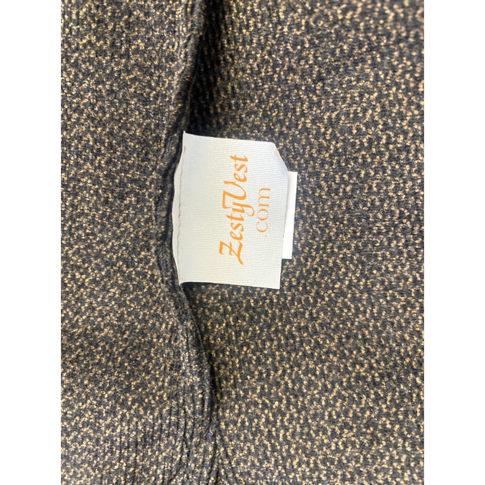 Vintage Zesty West Women's Waistcoat Vest Sz M Brown Pink Plaid REVERSIBLE Size M / US 6-8 / IT 42-44 - 2 Thumbnail