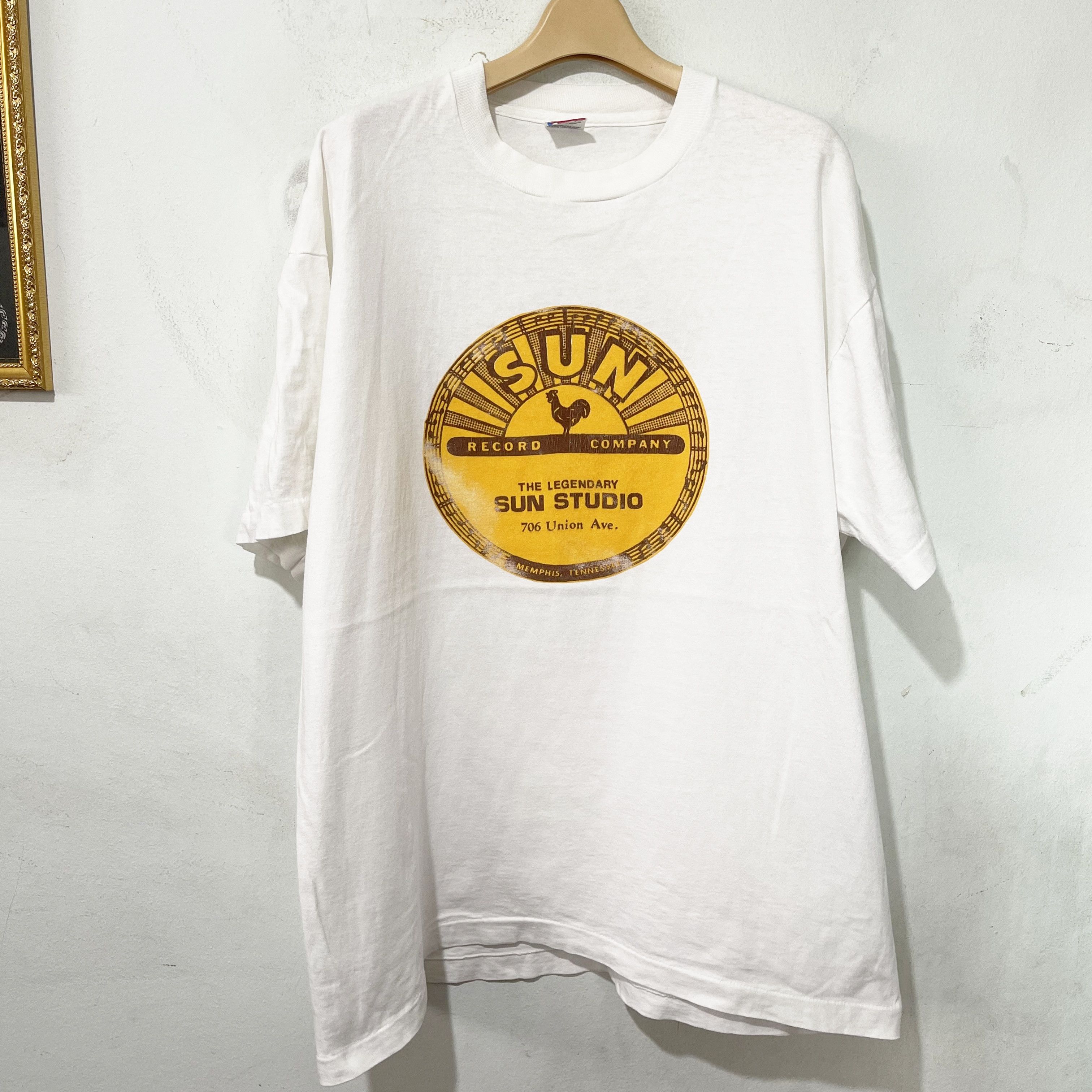 Vintage Vintage 90s Sun Studio T-Shirt Size US XL / EU 56 / 4 - 1 Thumbnail