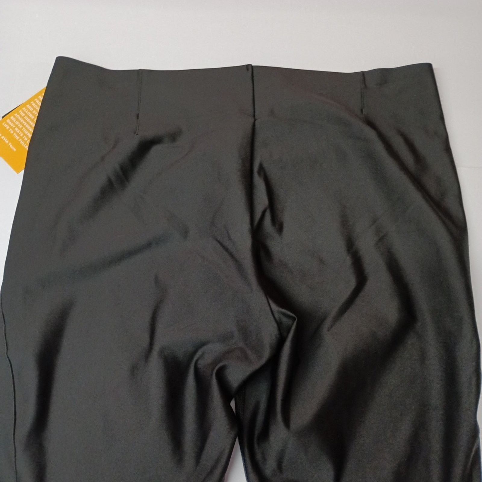 Avia Avia Sheen Leggings Women's 3XL (22) Black Activewear Size 36" / US 14 / IT 50 - 9 Thumbnail
