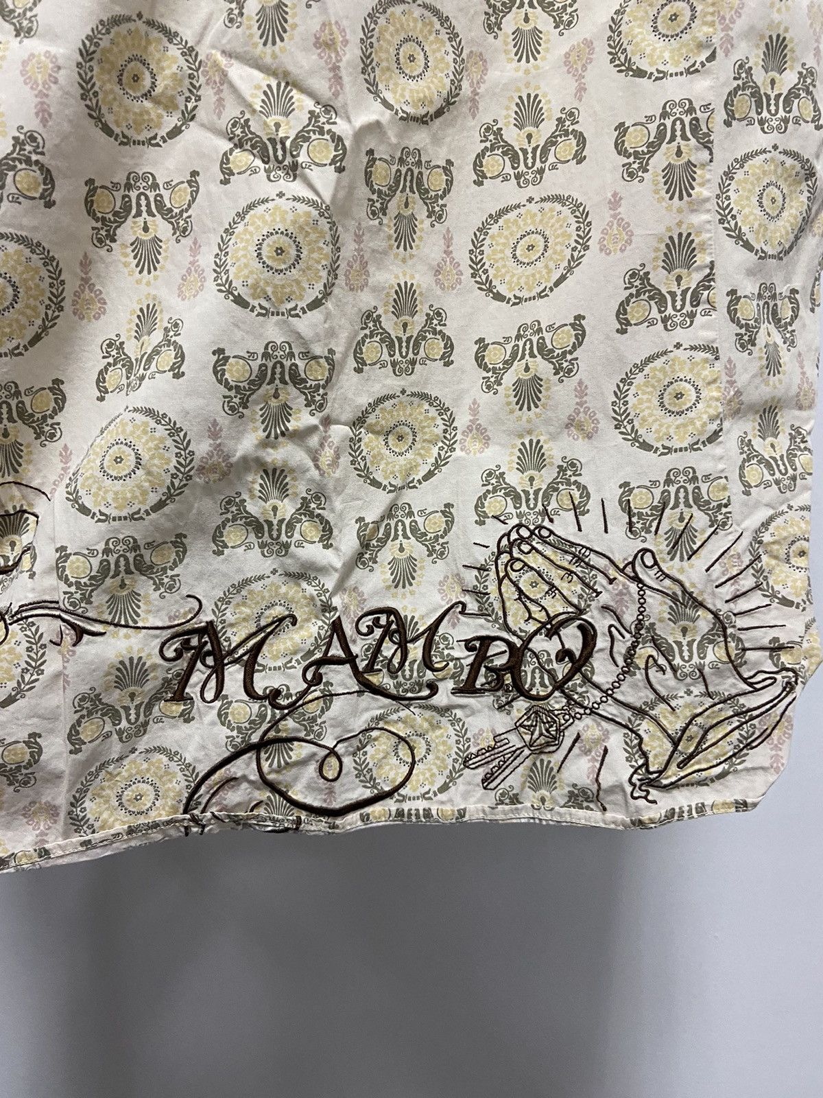 Mambo × Vintage Mambo vintage monogram logo overprint button ups shirts Size US XL / EU 56 / 4 - 2 Thumbnail