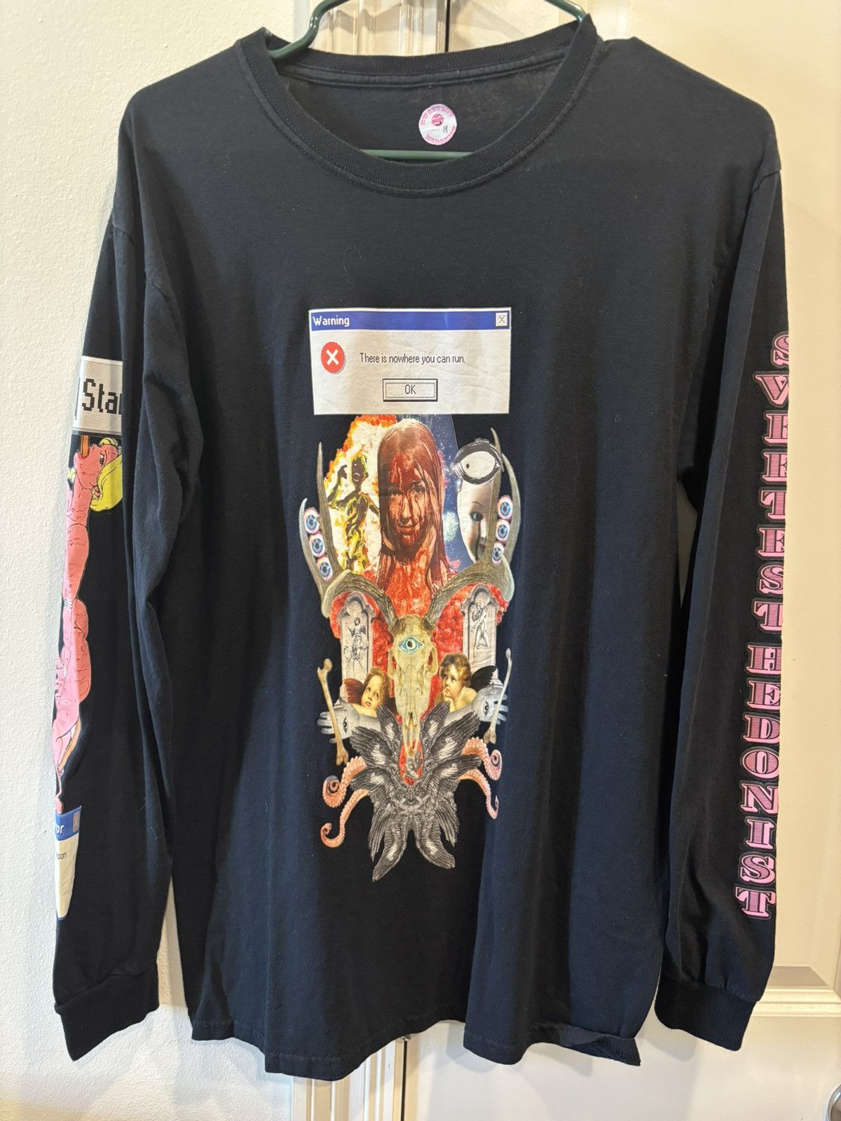Other Sweetest Hedonist Nowhere To Run Black Long Sleeve Shirt • M Size US M / EU 48-50 / 2 - 1 Thumbnail