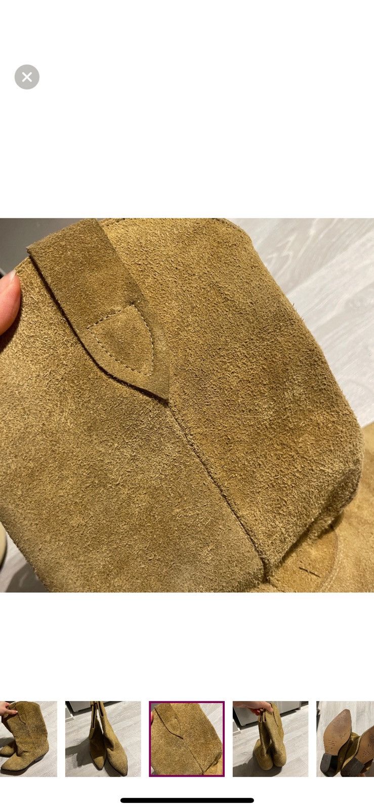 Isabel Marant Isabel Marant Tan Suede Heeled Boots Size US 6 / IT 36 - 3 Thumbnail