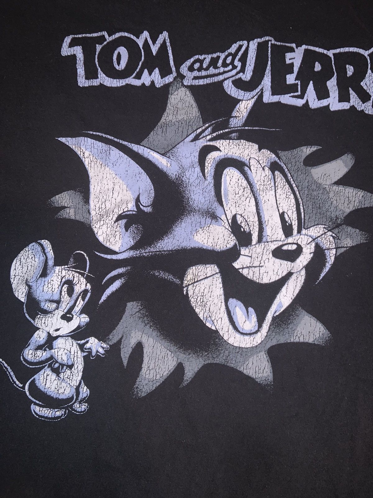 Vintage Distressed Vintage Tom and Jerry Shirt Size US M / EU 48-50 / 2 - 2 Preview