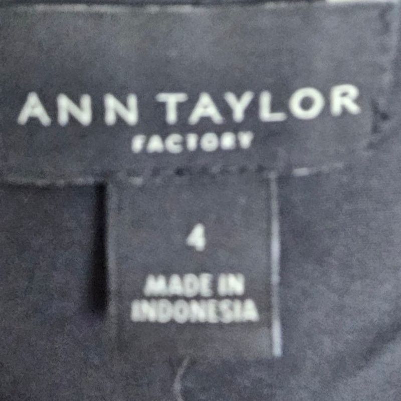Ann Taylor Ann Taylor Open Front Blazer 4 Classic Minimalist Career Size S / US 4 / IT 40 - 6 Thumbnail