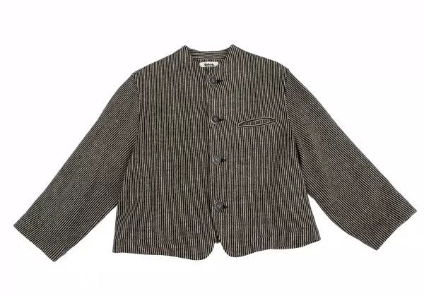 Issey Miyake issey miyake Wool blend striped coat Size US M / EU 48-50 / 2 - 1 Thumbnail