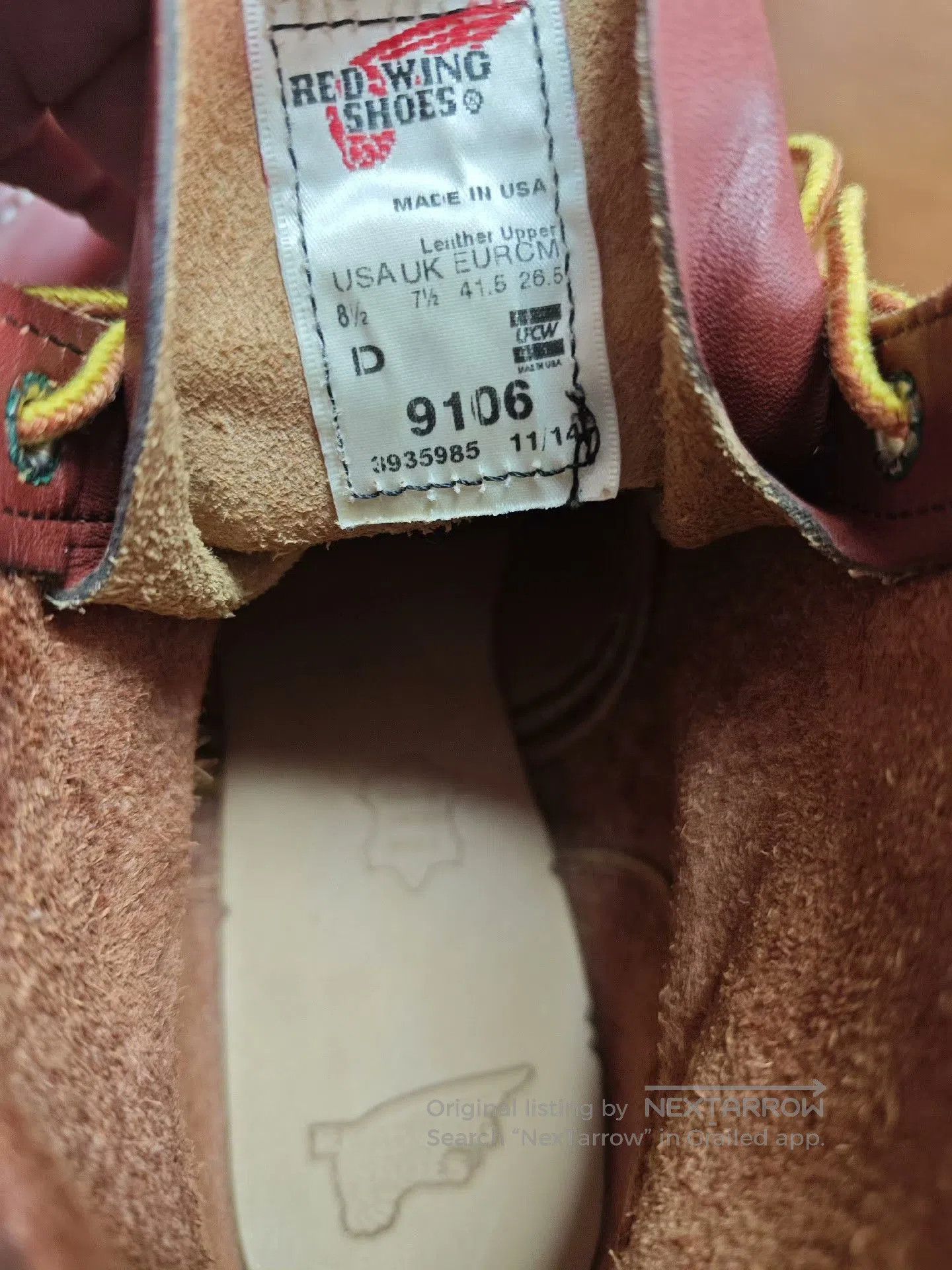 Red Wing Red Wing 9106 Boots. Size US 8.5 / EU 41-42 - 8 Thumbnail