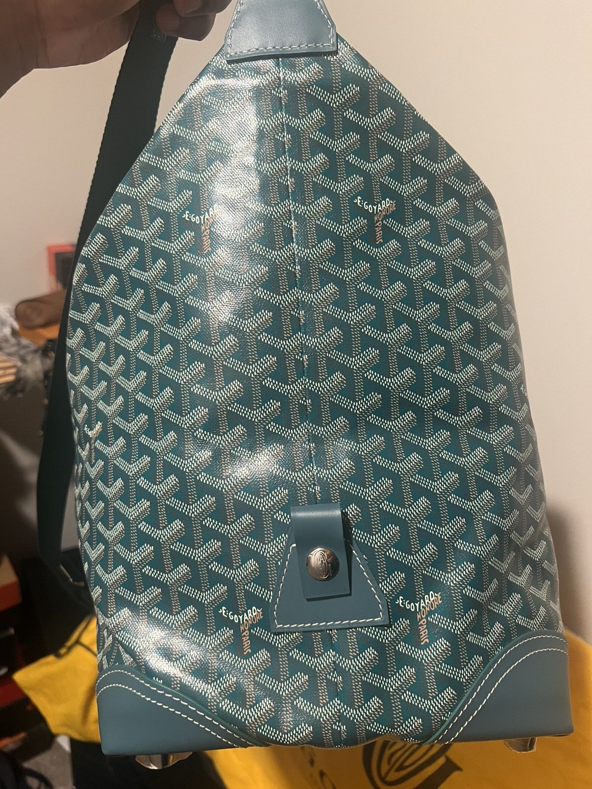 Goyard Goyard Bowling 55 ‘Green’ Size ONE SIZE - 10 Thumbnail