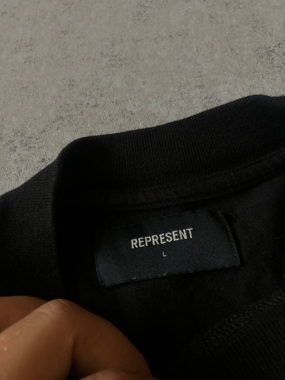Designer × Represent Clo. REPRESENT BLACK TEE Size US L / EU 52-54 / 3 - 2 Thumbnail