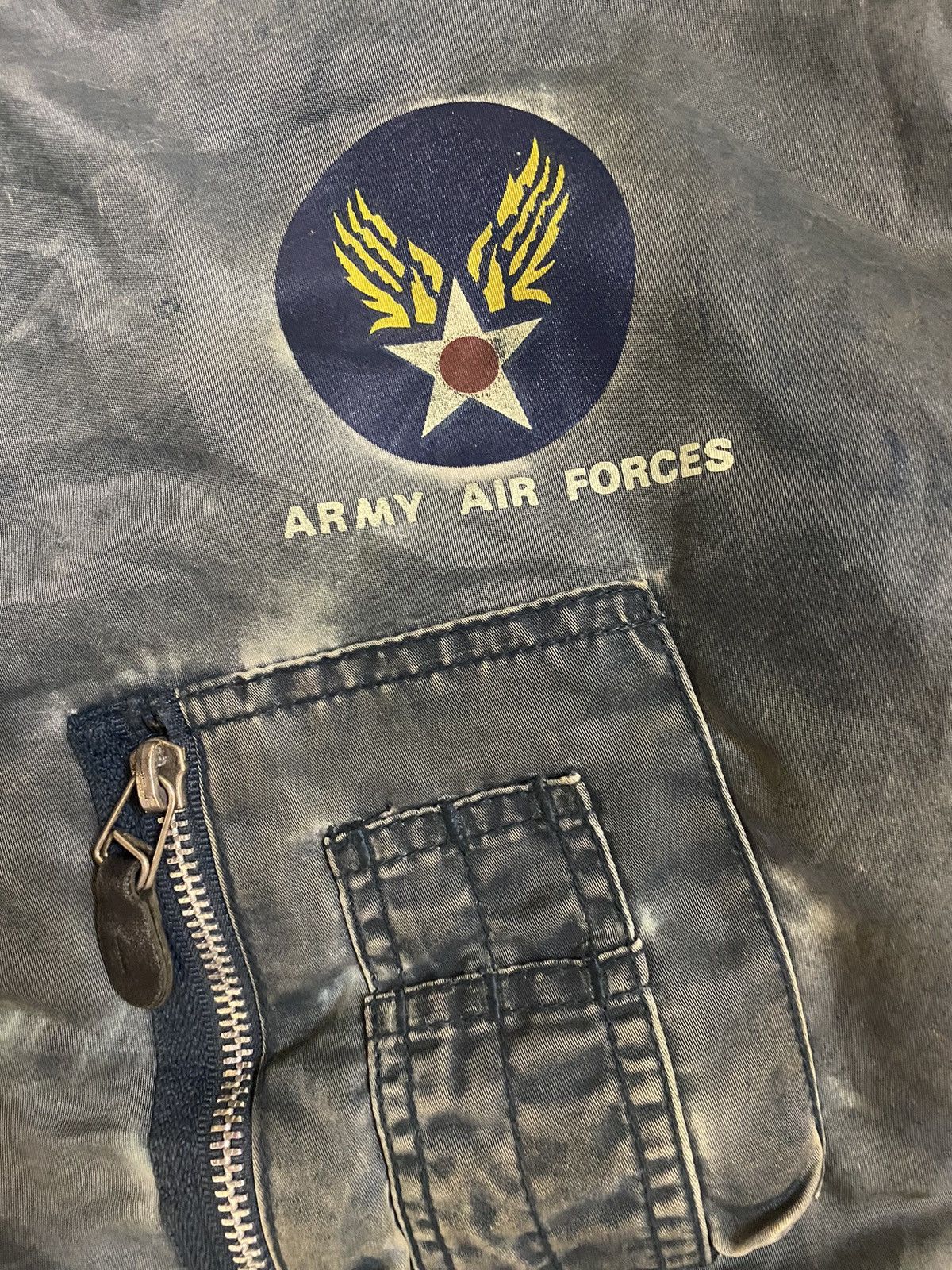 Vintage Vintage US Army Air Forces Bomber Jacket Size US L / EU 52-54 / 3 - 4 Thumbnail