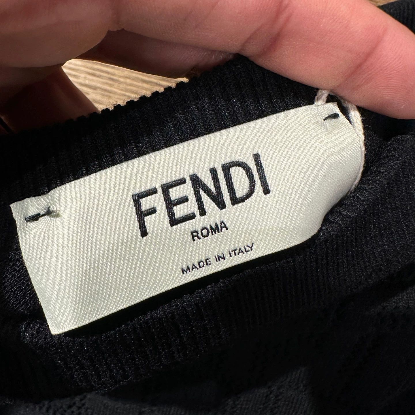 Fendi Fendi mar442 all over FF knit skirt 36 Size 25" / US 0 / IT 36 - 3 Thumbnail