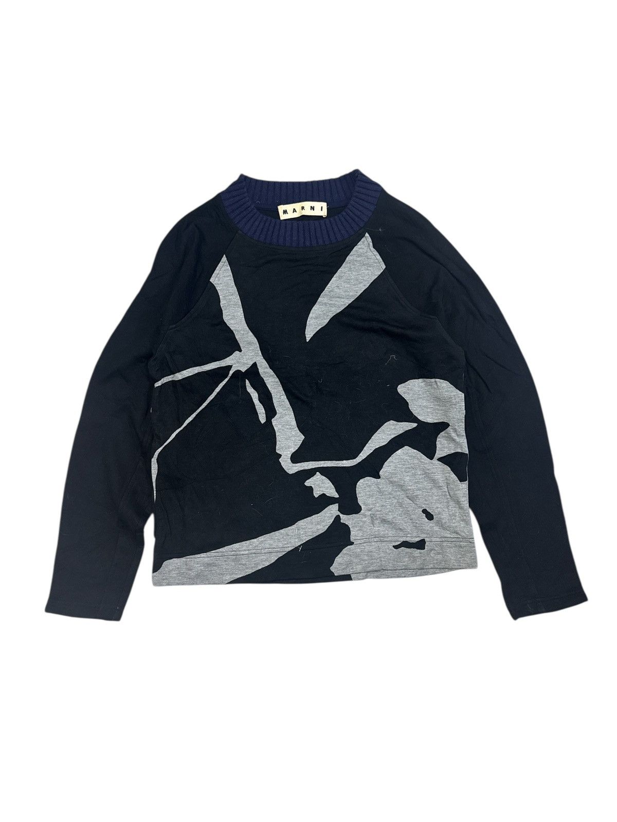 Marni MARNI ABSTRACT PATTERN SWEATSHIRT Size M / US 6-8 / IT 42-44 - 1 Thumbnail