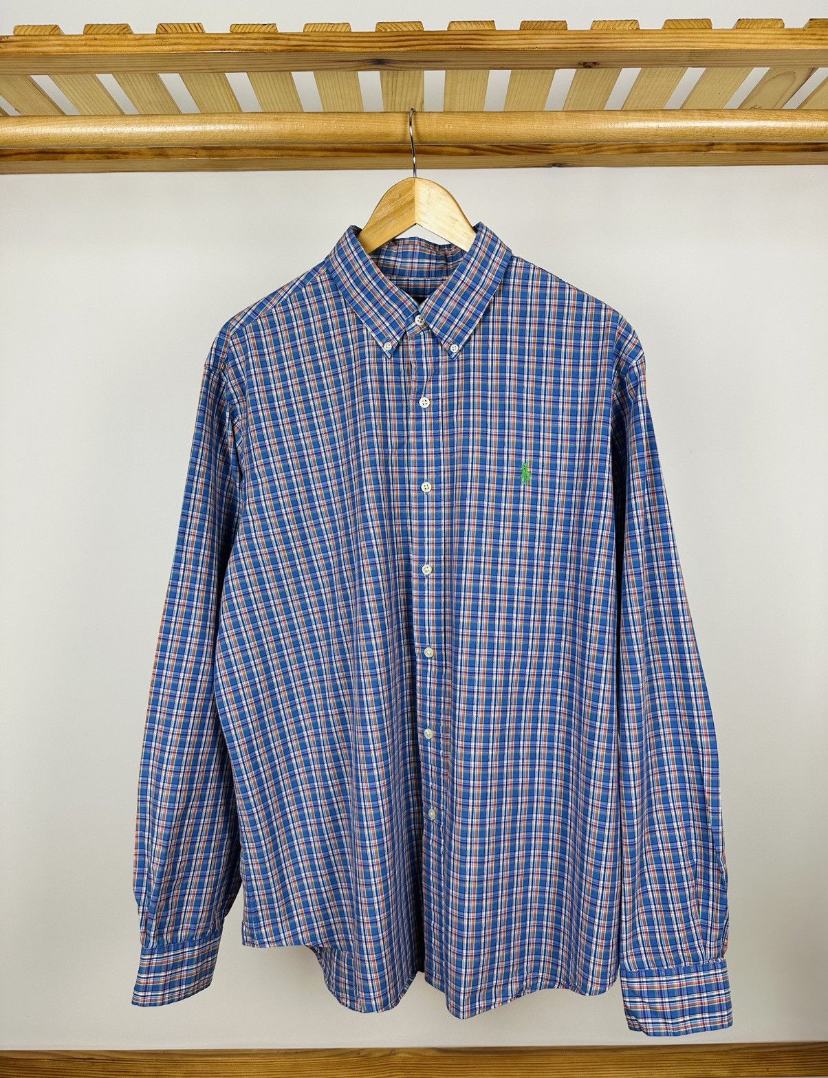 Polo Ralph Lauren Vintage Polo Ralph Lauren Checkered Shirt Button Ups Size XL Size US XL / EU 56 / 4 - 1 Thumbnail
