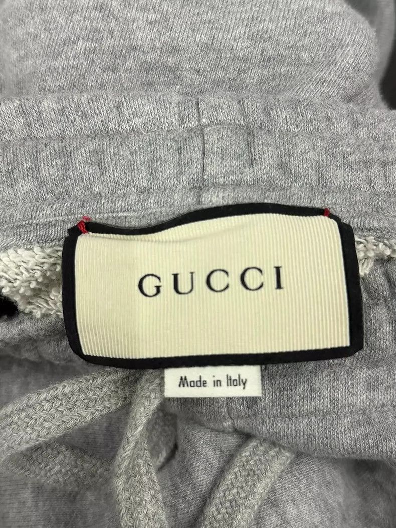 Gucci Gucci SizeXL Gray tiger head letter logo drawstring sweatpa Size US 31 - 4 Thumbnail