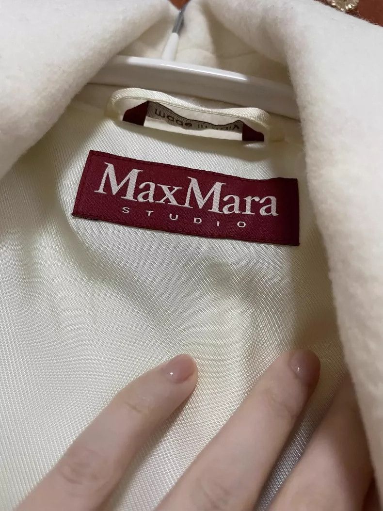 Max Mara Max Mara Wool Coat Red Label Size S / US 4 / IT 40 - 3 Thumbnail