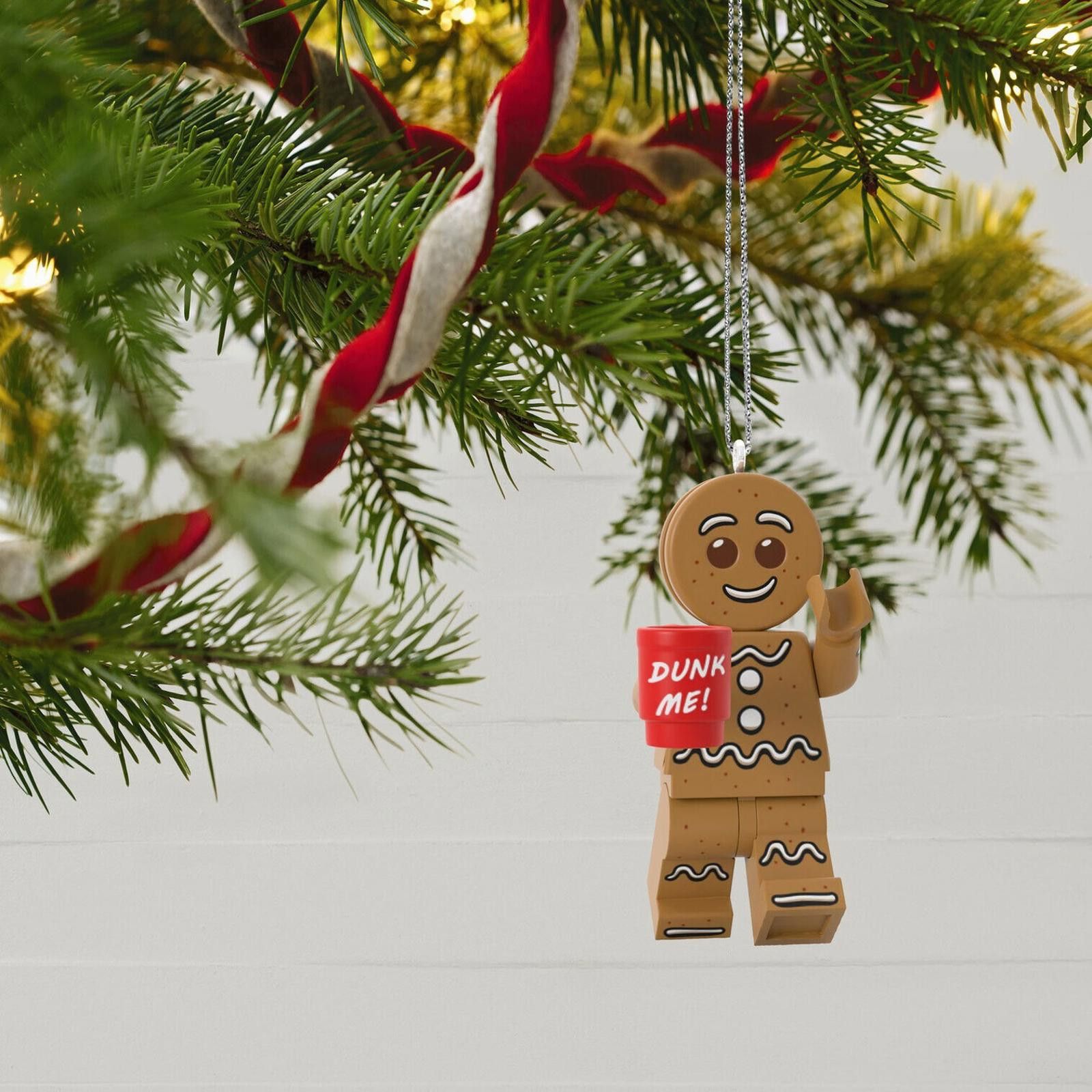 Other Hallmark Gingerbread Man Lego "Dunk Me" Keepsake Ornament Size ONE SIZE - 4 Thumbnail