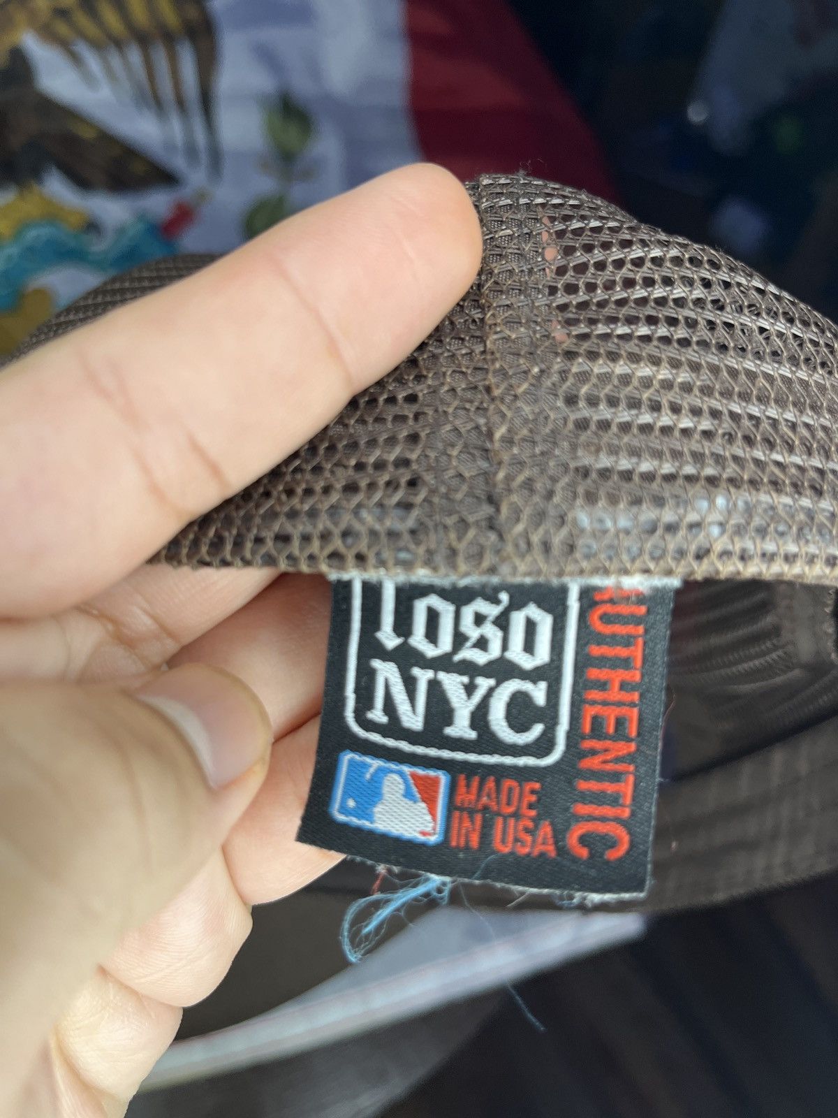 Vintage LOSONYC TRUCKER HAT Size ONE SIZE - 4 Thumbnail