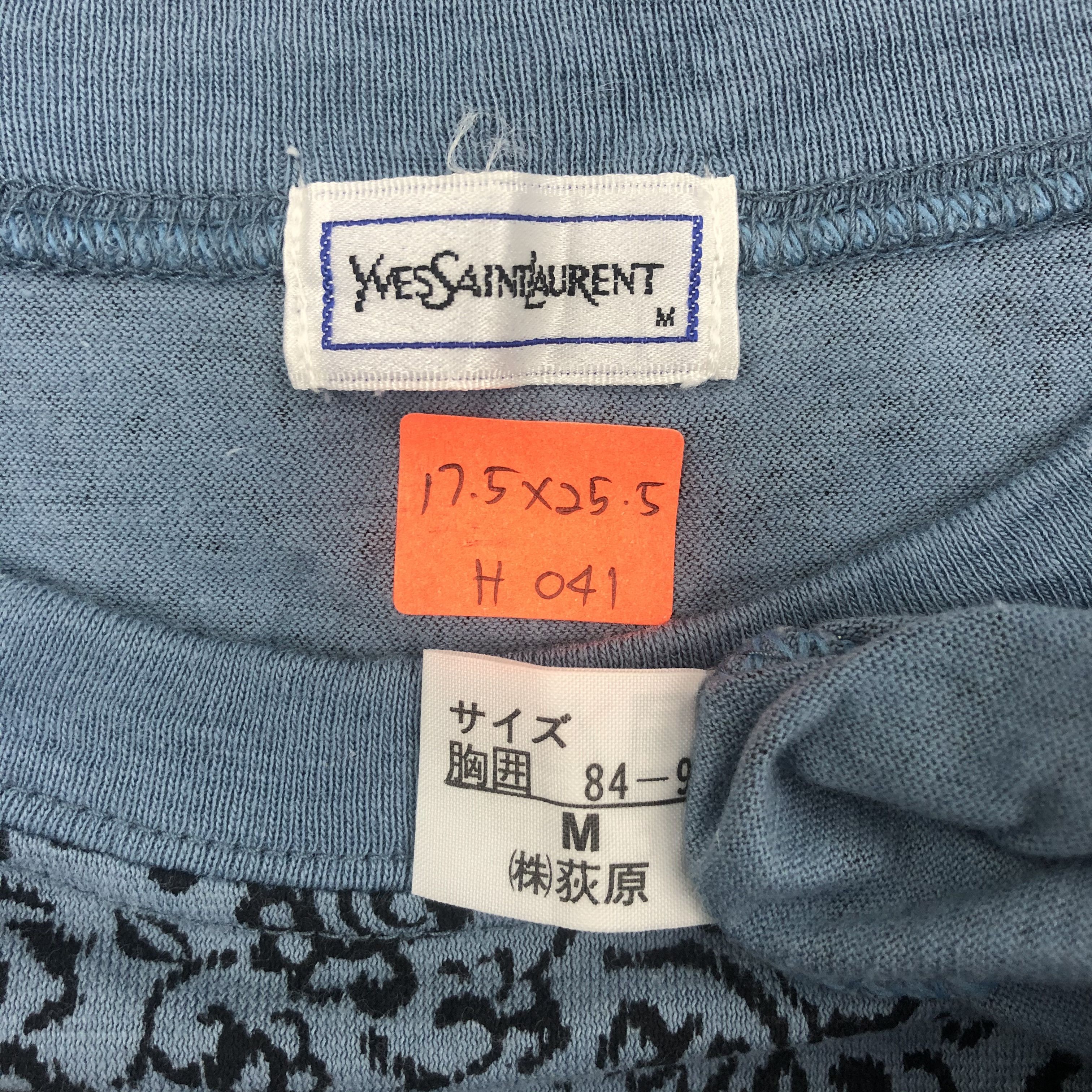 Other Vintage Yves Saint Laurent Tshirt - H041 Size US S / EU 44-46 / 1 - 4 Thumbnail