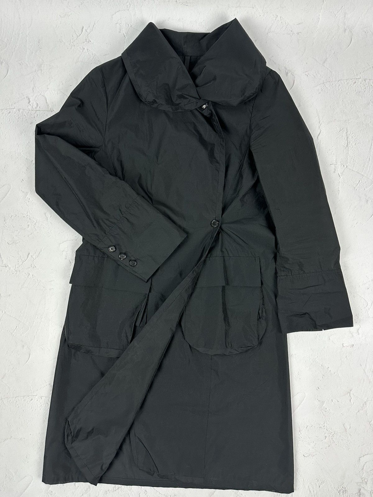 Japanese Brand × Vintage Vintage Oversized Black Dress Size L / US 10 / IT 46 - 1 Thumbnail
