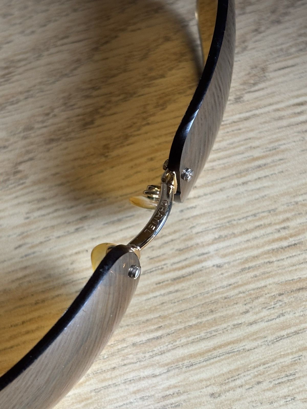 Chanel × Vintage CHANEL Sunglasses 4017-D Rimless Rhinestones Vintage Size ONE SIZE - 8 Thumbnail