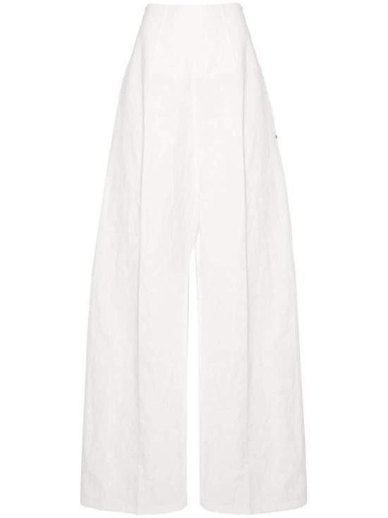 Sportmax SPORTMAX Women Straight Pants 12131023600 001 White Size 28" / US 6 / IT 42 - 1 Thumbnail