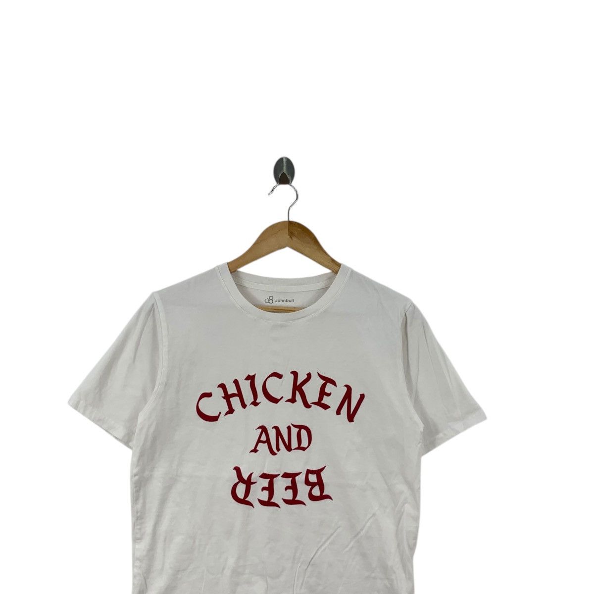 Johnbull JOHNBULL KOJIMA JAPAN Chicken & Beer Tee Shirt Top Denim Size S / US 4 / IT 40 - 2 Thumbnail