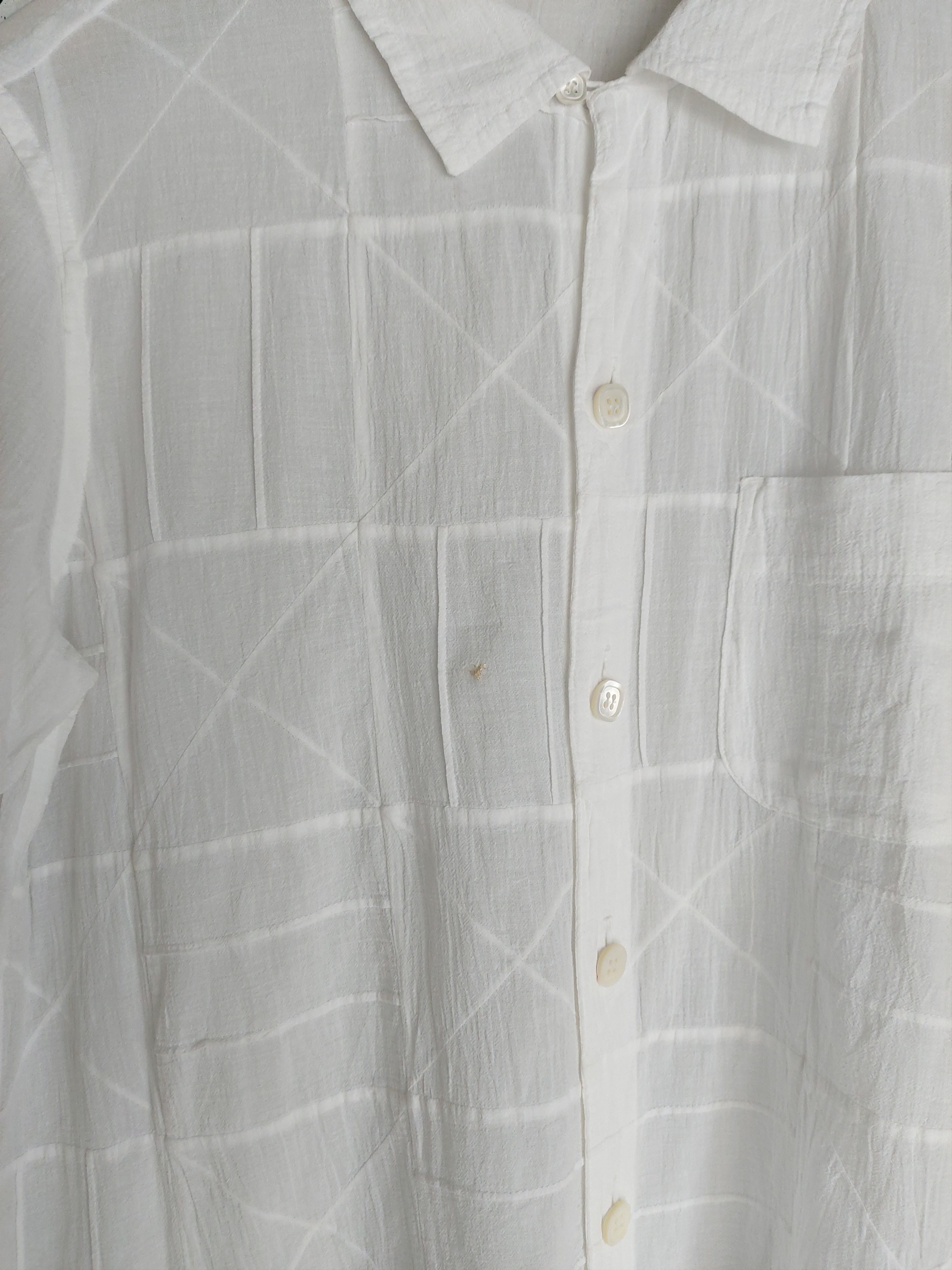 Issey Miyake 90'S HAI SPORTING GEAR BY ISSEY MIYAKE SHORT SHIRT Size M / US 6-8 / IT 42-44 - 3 Thumbnail