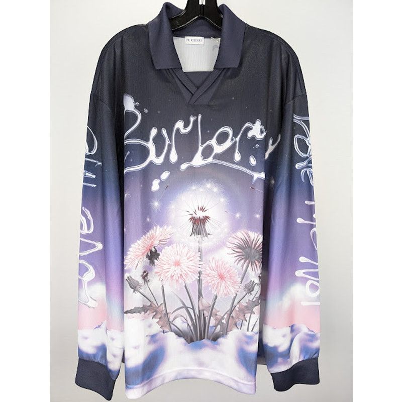 Burberry o1rshd1 Long-sleeved T-Shirt in Multicolor Size US XL / EU 56 / 4 - 2 Thumbnail