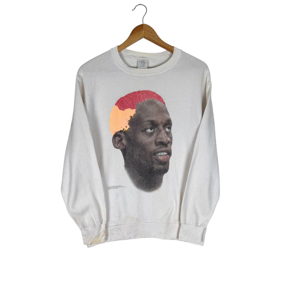 Delta 🌟DENNIS RODMAN 1996 NBA SWEATSHIRT Size US M / EU 48-50 / 2 - 1 Thumbnail