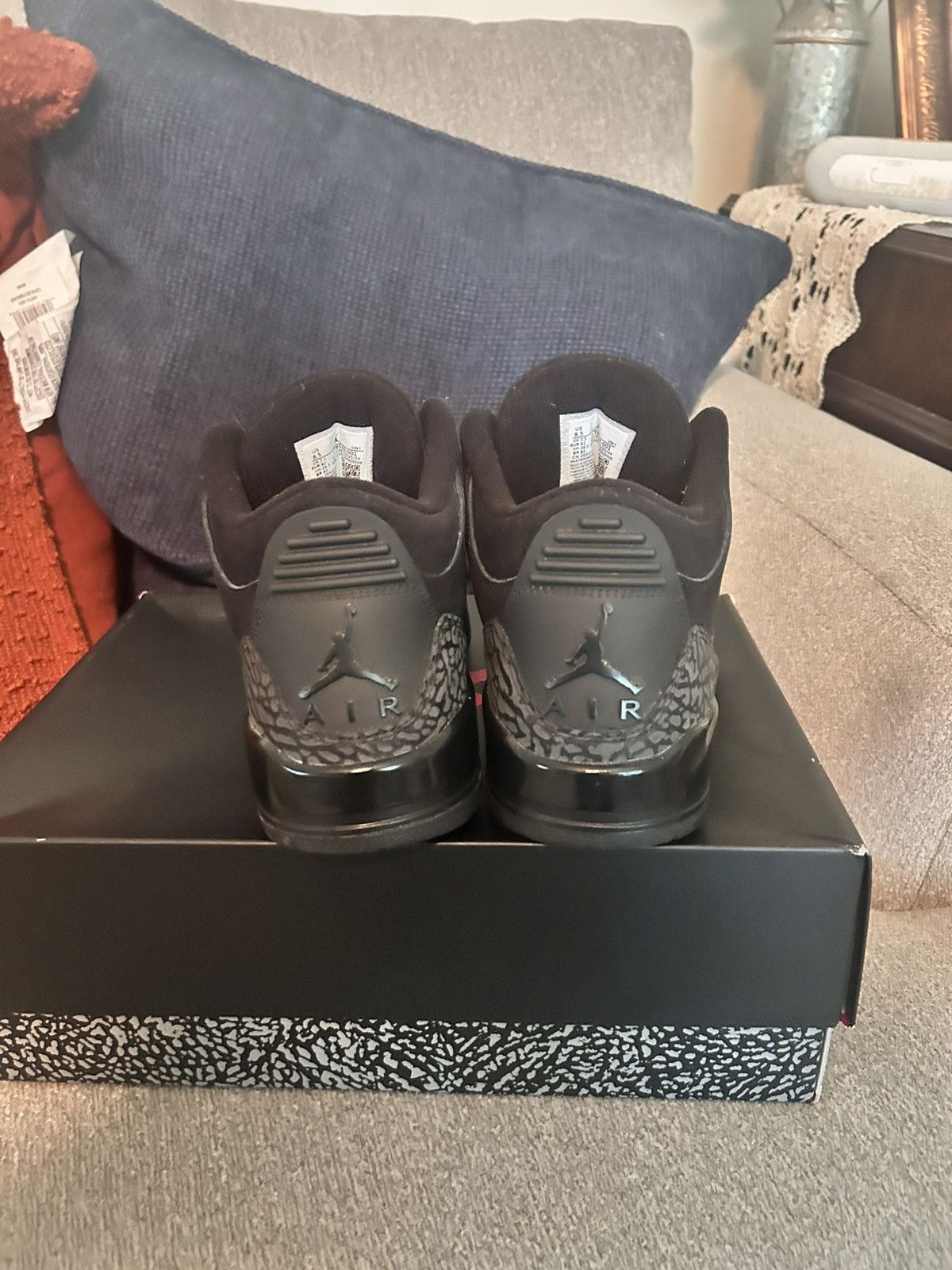 Jordan Brand Jordan 3 Black cat Size US 8.5 / EU 41-42 - 3 Thumbnail
