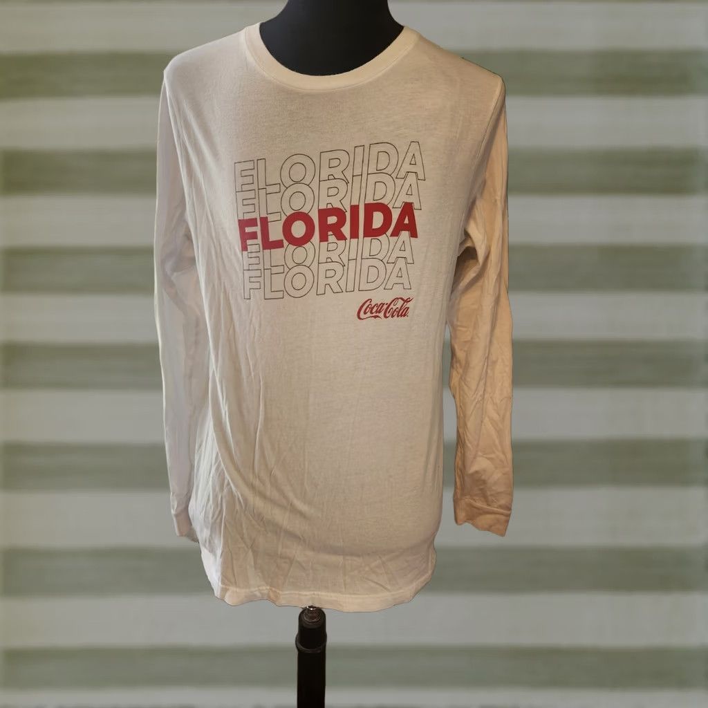 Vintage VINTAGE Coca-Cola It's The Real Thing White Long Sleeve T Shirt L Men Size US L / EU 52-54 / 3 - 1 Thumbnail