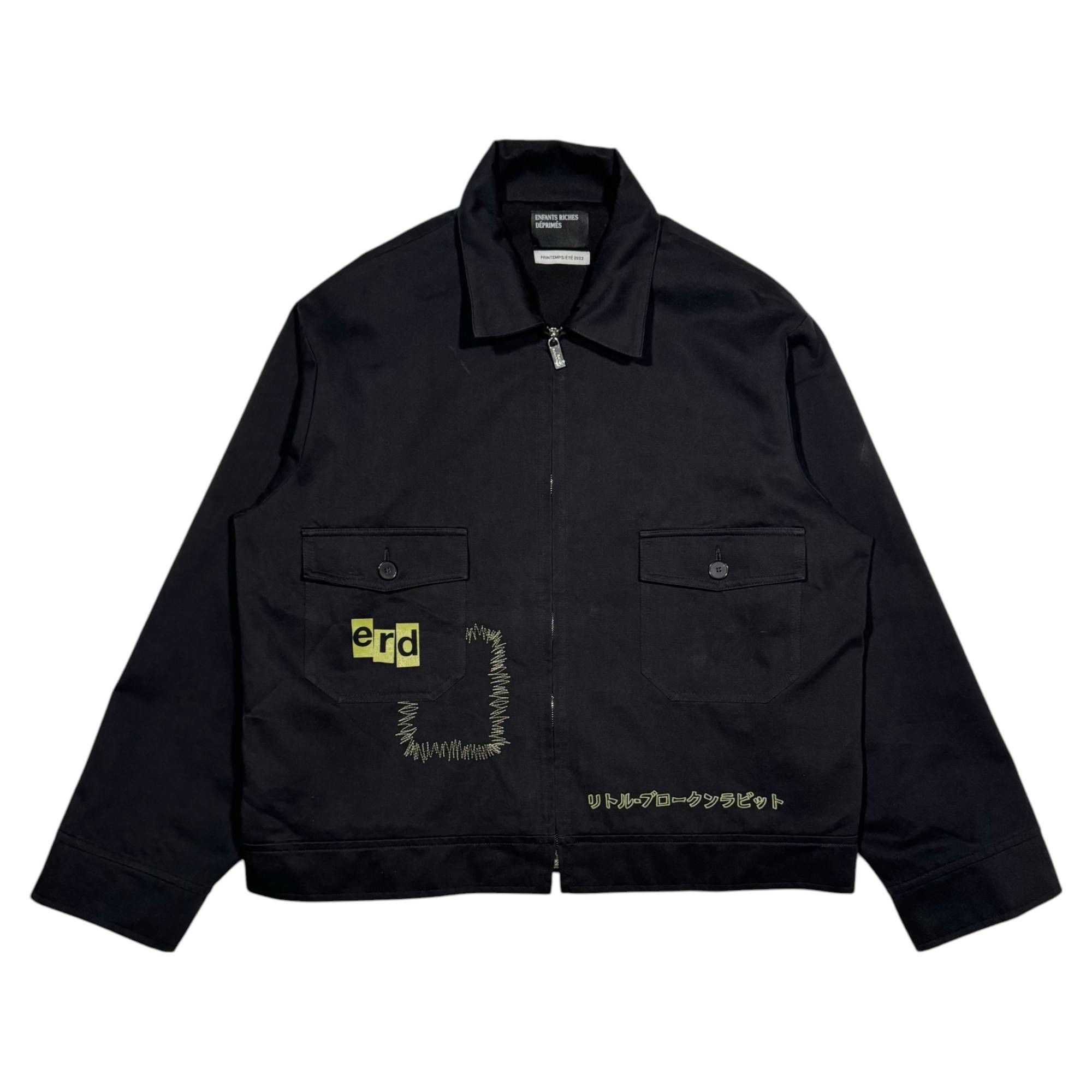 Enfants Riches Deprimes Bunny Mechanic Work Jacket Japanese Cotton Zip Up Size US M / EU 48-50 / 2 - 1 Thumbnail