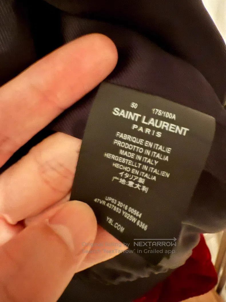 Saint Laurent Paris Saint Laurent Paris jacket Size US M / EU 48-50 / 2 - 4 Thumbnail