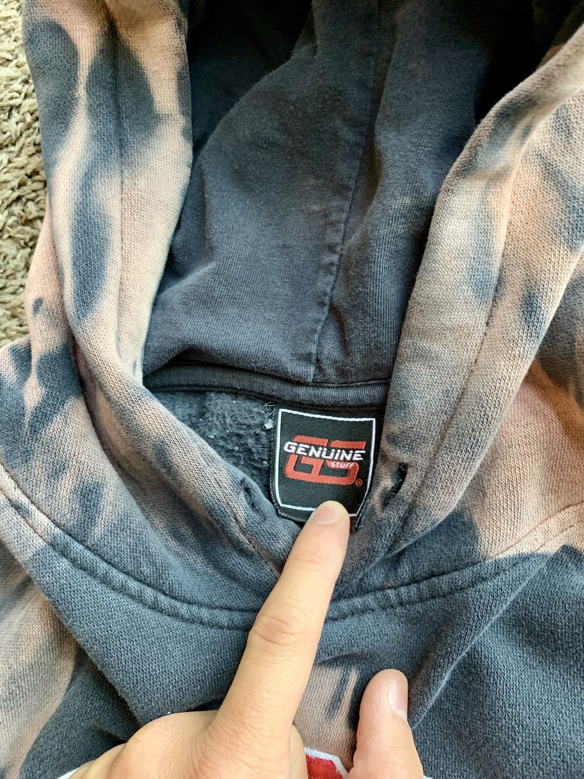 Bleach × Vintage Vintage bleached georgia state hoodie Size US M / EU 48-50 / 2 - 3 Thumbnail