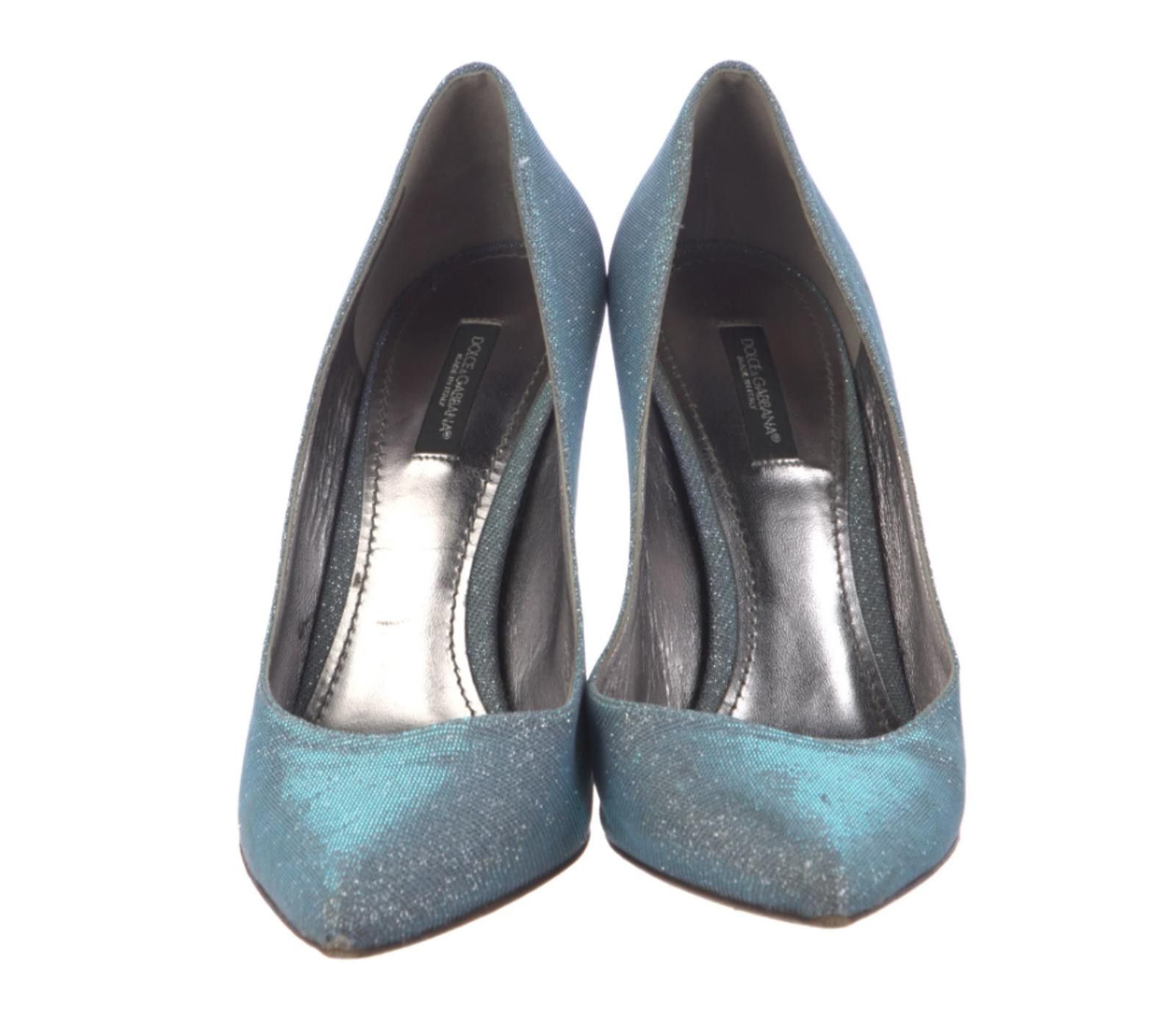 Dolce & Gabbana Dolce & Gabbana Glitter Lori 90 Accents, Sz US8.5, IT39.5 Size US 8.5 / IT 38.5 - 3 Thumbnail