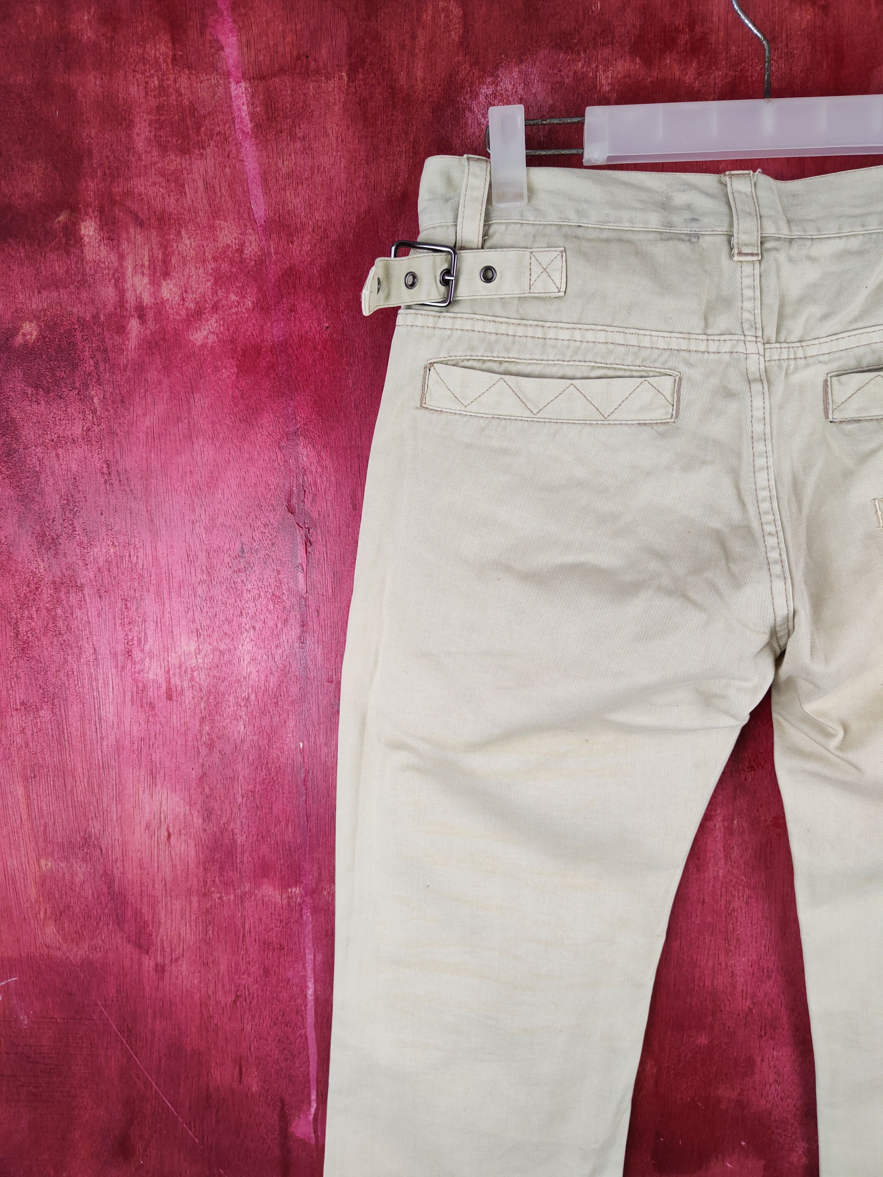 JACKROSE × Japanese Brand Jack Rose Beige Multipocket Casual Pants #S1476 Size 29" - 8 Thumbnail