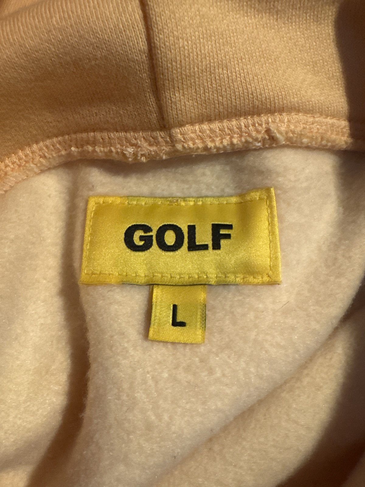 Golf Wang Peach, Golfwang script hoodie Size US L / EU 52-54 / 3 - 3 Thumbnail