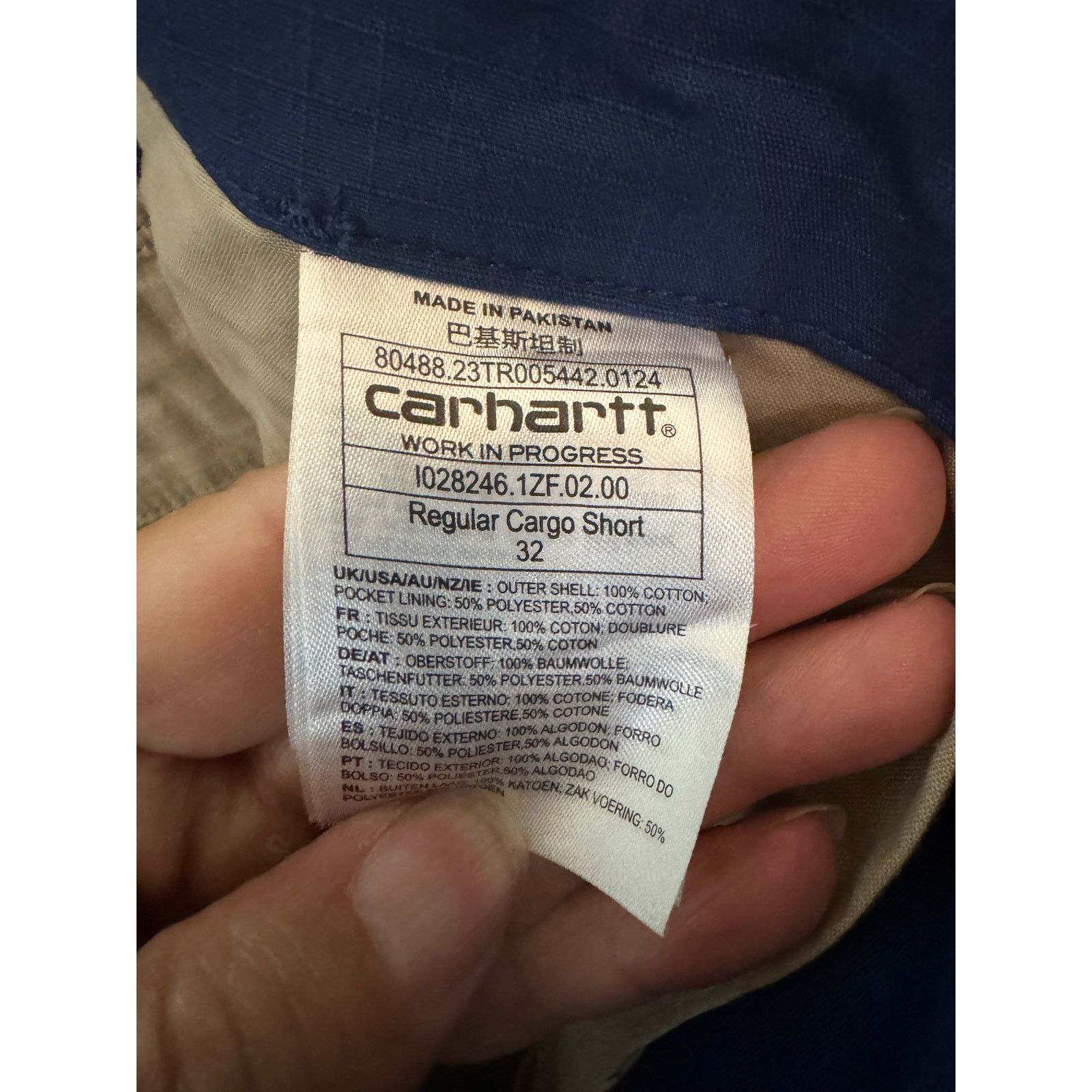 Carhartt Wip Carhartt WIP Regular Cargo Short Elder sz 32 x 0 Size US 32 / EU 48 - 5 Thumbnail