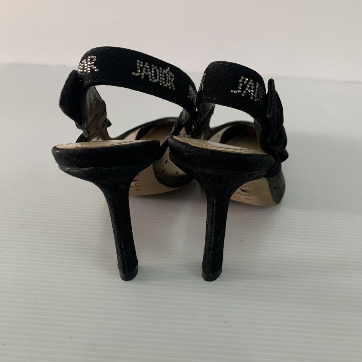 Dior Christian Dior Black Jadior Heels Size US 6 / IT 36 - 4 Thumbnail